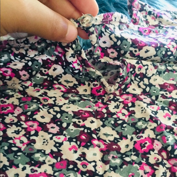 H&M size 9/10 flows floral dress - Picture 3 of 3